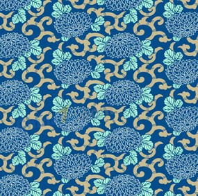 日式花纹矢量背景素材